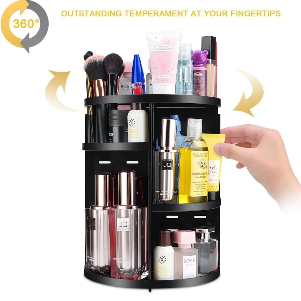 NWT 360 Spinning Makeup Organizer